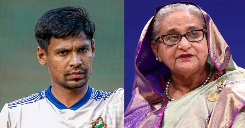 ‘ভারতে হাসিনা থাকতে পারলে মোস্তাফিজ নিয়ে সমস্যা কেনো’